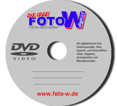 Digital W/FOTO W Emden digitalisieren von Videofilmen Videokassetten auf DVD oder USB STick